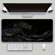 1PC Large Mouse Pads For Desk, Gaming Mouse Pad, Mouse Pad with Stitched Edges and Non-Slip Rubber Base, Extended Mouse Pad