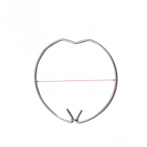 10pcs 50mm LAMP RETAINING SPRING CLIP RING MR11 MR16 GU10 SPOT LIGHT DOWNLIGHT