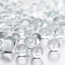 20pcs 10mm 14mm 16mm Glass Balls Transparent Solid Marble for Slingshot Shooting & Marble Track & Traditional Marbles Games