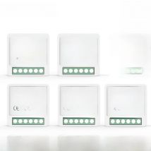ANDELI DIY WiFi Mini Smart Light Switch 16A Two Way Control Tuya/Smartlife APP Remote Control for  Alexa Google Home Automation