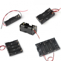 2021 New 1 2 3 4 8 Slots AA Battery Case Box AA LR6 HR6 Battery Holder Storage Case With Lead Wire Bateria Protection Container