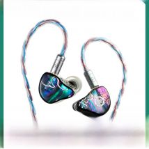 JUZEAR x Z Reviews Defiant 1DD+3BA Hybrid In-ear Earphones 3-Way Crossover HiFi Headset with 3.5+4.4mm Replaceable Plugs Cable