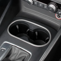Car Center Control Water Cup Holder Frame Cover Trim For Audi A3 8V 2013-19 Console Panel Decorative Strip Interior Accessories