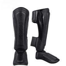 GINGPAI 1 Pair Boxing Shin Guards MMA Ankle Support Men Women Kickboxing Equipment Karate Protectors Sanda Muay Thai Leggings