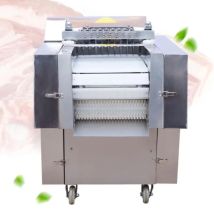 Automatic Frozen Beef Cube Dicer Chicken Breast Dicing Machine Poultry Meat Cutting Machine