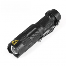 Anjoet LED Flashlight Q5 T6 L2 Mini Portable Torch Adjustable Zoom Flash Light Lamp use 14500 and 18650 battery for Bike light