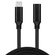 OTG 0.2m/0.5m/1m/2m/3m USB C Extension Cable - USB 3.1 Gen 2 10Gbps USB C Extender 100W Fast Charging TB 3 Compatible