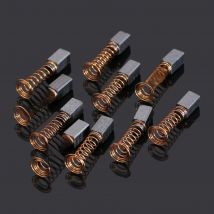 10pcs/5Pairs Mini Drill Accessories Carbon Brush for Dremel Rotary Tool Spare Part for Generic Electric Motor Power Tool 5x5x8mm