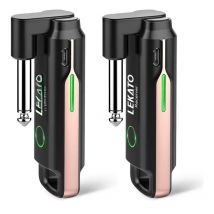 Lekato Electric Bass Guitar Music Accessories Transmitter Receiver Ws-70 Wireless Guitar System Musical Instrument 70 Channels
