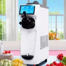 Table Top Soft Serve Portable Ice Cream Machine Icecream Maker 220v Small Mini Soft Home Ice Cream Machine at Home Price Maker