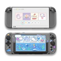 GeekShare Shark Party Slim Cover Case Compatible with Switch 2, Shock-Absorption and Anti-Scratch PC Cover Skin for Switch 2