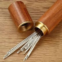 Stainless Steel Sewing Needles 30pcs  DIY Needle Threader Home Sewing Needle Threader Threading Aids