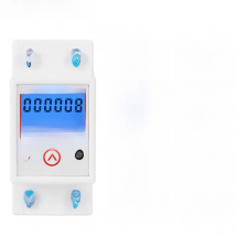 Din Rail Digital Single Phase Reset Zero Energy Meter kWh Voltage Current Power Consumption Meter Wattmeter Electricity 220V AC