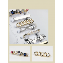 Sneakers Shoelaces Decoration Metal Shoelace Buckle DIY Shoes Accessories Women Girl Shiny Rhinestones Shoe Laces Clips 1Pcs
