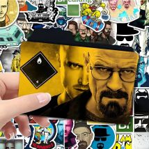 10/30/50pcs TV Series Breaking Bad Cartoon Stickers Cool Movie Decals Toy DIY Skateboard Guitar Laptop Bike PVC Kid Sticker Gift
