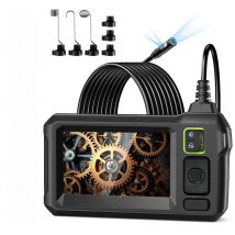 Endoscope Camera 4.3 Inch Screen 1080P HD Industrial Endoscope Camera IP67 Waterproof Car Pipe Inspection with 8 LEDS 8mm Lens