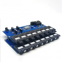 Gigabit Ethernet Fiber Switch Media Converter 8 Fiber Port 2 RJ45 Fiber Port Optical Transceiver 20KM SC Single Mode 100/1000M