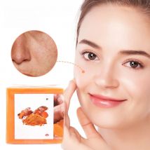 Hand Made Turmeric Soap Body Cleaning Lightening Dark Underarm Leg Body Cleansers Brightening Face Soap Tender Skin Care Beauty