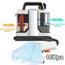 11/15KPa Spot Cleaner 750W Pulitore per tappeti portatile Automatico Acqua Spray Tenda Aspirazione spray Macchina integrata Macchina pulita