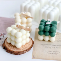 Six-link magic ball candle mold INS creative magic cube round ball aromatherapy candle soft silicone mold