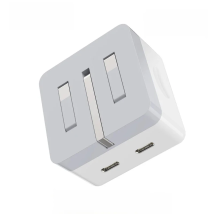 40W Dual USB C Port Fast Charger Foldable Type C EU UK US Plug Wall Charger Block For iPhone 14 Pro Max 12 13 iPad Power Adapter