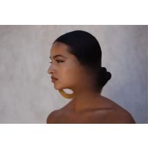 Factory Direct Price C shape Acrylic Resin Mirror Earrings