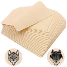 3/5/10/15/20PCS Tattoo Practice Skin Blank Fake Tattoo Skin For Permanent Makeup Tattoo Beginner microblading