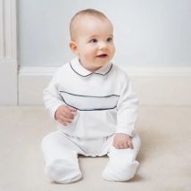 Spanish Baby's Clothes Baby Cotton Clothes Crawling Clothes Baby's Baptism Long Sleeve Inside Romper Newborn Baby Clothes