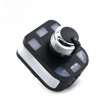 SORGHUM Chrome Side Mirror Rear View Control Switch Knob 4F0959565A 4FD959565A For AUDI A1 A2 A3 A4 S4 B6 A6 S6 A8 R8 Q7 TT