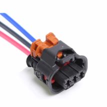 3 Pin Female Engine Ignition Coil Electrical Cable Connectors Wire Harness Plug 13801763 F872100 For Peugeot Citroen 13820323