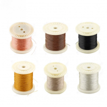 QYFANG Professional 1.2m 1 Core Earphone Upgrade Cable Headphone 1 Drive Detachable Cord Flexible PVC Wire Soft Extension Line