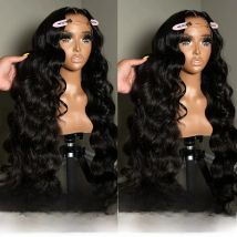 180 Density 13x4 13x6 360 Transparent Body Wave 30 32 34Inches Lace Front Human Hair Wigs Brazilian Frontal Wigs For Women