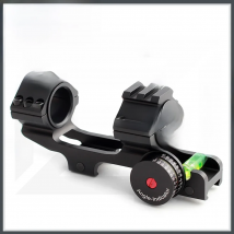 Spina Optics 25.4/30mm Picatinny Scope Mounts With Angle Bubble Level 1Inch Scope Rings For Picatinny Rail On Top
