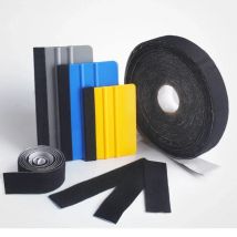 10M/5M Vinyl Squeegee Felt Fabric Spare Fabric Cloth for Car Wrap Window Tint Scraper No Scratch Protector Edge Car Accessories