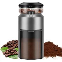 Wancle Electric Burr Coffee Grinder Adjustable 28 Grinding Settings 2-12 Cup Coffee Bean Grinder for Espresso Drip French Press