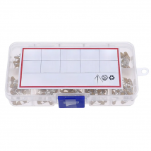 300pcs 10value Monolithic Ceramic Capacitor Assortment Kit Mixed pack Box 50v 10pf 20pf 30pf 47pf 56pf 68pf 100pf 1nf 10nf 100nf