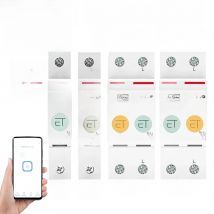 1P 2P TUYA APP Zigbee WIFI Smart Energy Power Consumption kWh Meter Circuit Breaker Time Relay Switch Leakage Voltage Protection