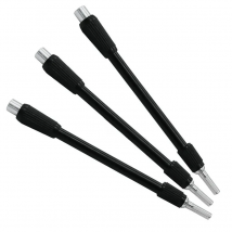 5Pcs Flex Flexible Bendable Extended Extension Magnetic Shaft Screwdriver Bit Holder Hex Drive Drill Bit Universal Extension Rod