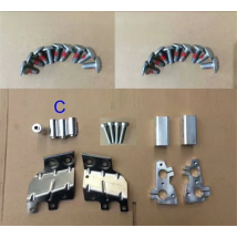 Car styling F82 M4 GTS Style carbon spoiler bracket for rf82 m4 gts spoiler M4 auto parts 2015 2016 2017