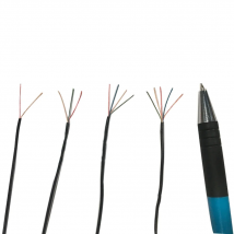 2-core 4-core Headphone Wire Ultra-soft Enameled Cable Insulated Line 2pin 3pin 4pin 5pin Sheath Wire 5M Signal Cable