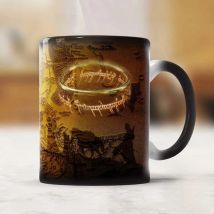 The Ring King Coffee Mug 11oz Ceramic Color Changed Mugs coffee Cups Ceramic Christmas Gift