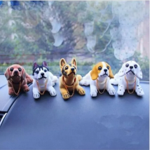 New Car Styling Cute Bobblehead Dog Doll Car Nodding Dog Shakes His Head Shaking Dog For Car Decoration Furnishing Articles