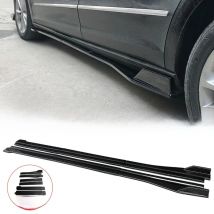 High Quality Car Side Skirt Extension Splitters Body Apron Lip Splitter Winglet Carbon Accessories For VW Passat CC 2009-2012