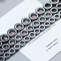 WLYeeS Natural Stone round Black Hematite bead Circle shape loose beads for Jewelry Bracelet earring Pendant Necklace Making DIY