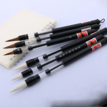 6Pcs/Set brush PEN water art calligraphy Brush hand writing WATER COLOR Pen Drawing Pen Stationery Office Supplies