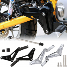 Motorcycle Rear Passenger Footrest Foot Pegs Bracket For Honda 2018-2023 Monkey 125