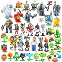 Plants Vs Zombies Figures Gargantuar Dr. Zomboss Yeti Peashooter Chomper Sunflower Action Figure Zombies Toys Kids Birthday Gift