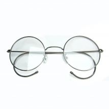 Retro Round Spring Glasses Flexible Optical Eyewear Vintage Filamentous Eyeglasses Classic Adjustable Spectacles