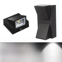 Aluminium Wall Lamp Waterproof Outdoor LED Wall Light IP65 Garden Lighting Lamp for Sconce Balcony Decoration AC110V 220V