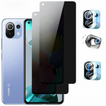 Privacy Tempered Glass For Xiaomi Mi 11 Lite 5G NE Anti-Spy Screen Protector Xiaomi 14T 13T 12T 11T Pro Anti Peeping Glass Mi11 Lite 11i Phone Front Film Redmi Note 12 11 10 Pro invisible Glasses +